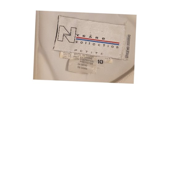 Classic Black and White Summer Dress Size 12 Petite - Picture 3 of 4